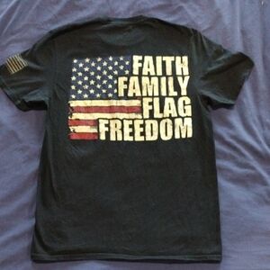 Buck Wear Patriotic Men's T-shirt